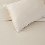100% Linen Duvet Cover Set, lifestyle image - House Of Avana