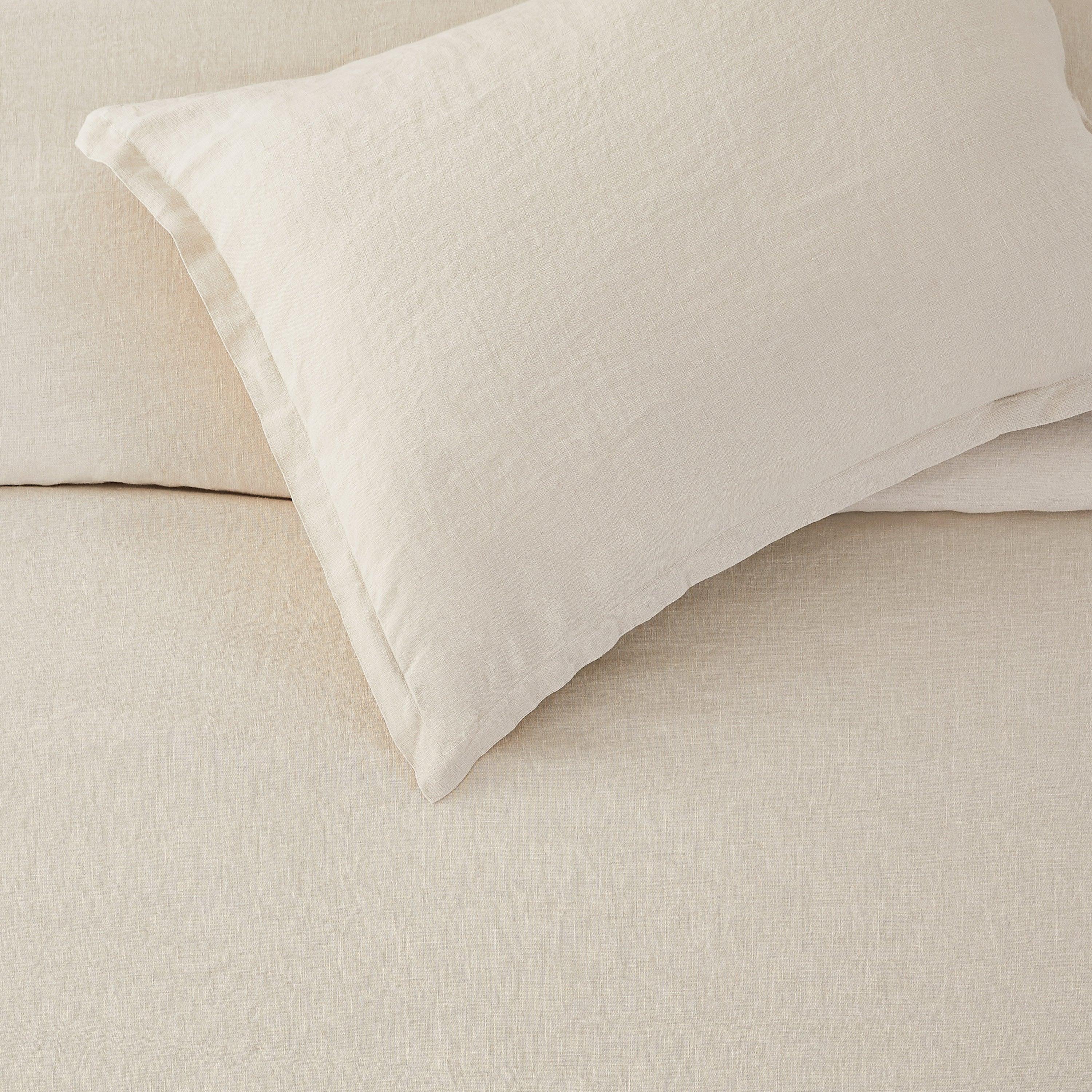 100% Linen Duvet Cover Set, lifestyle image - House Of Avana
