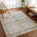 Cara Washable Area Rug Hauteloom