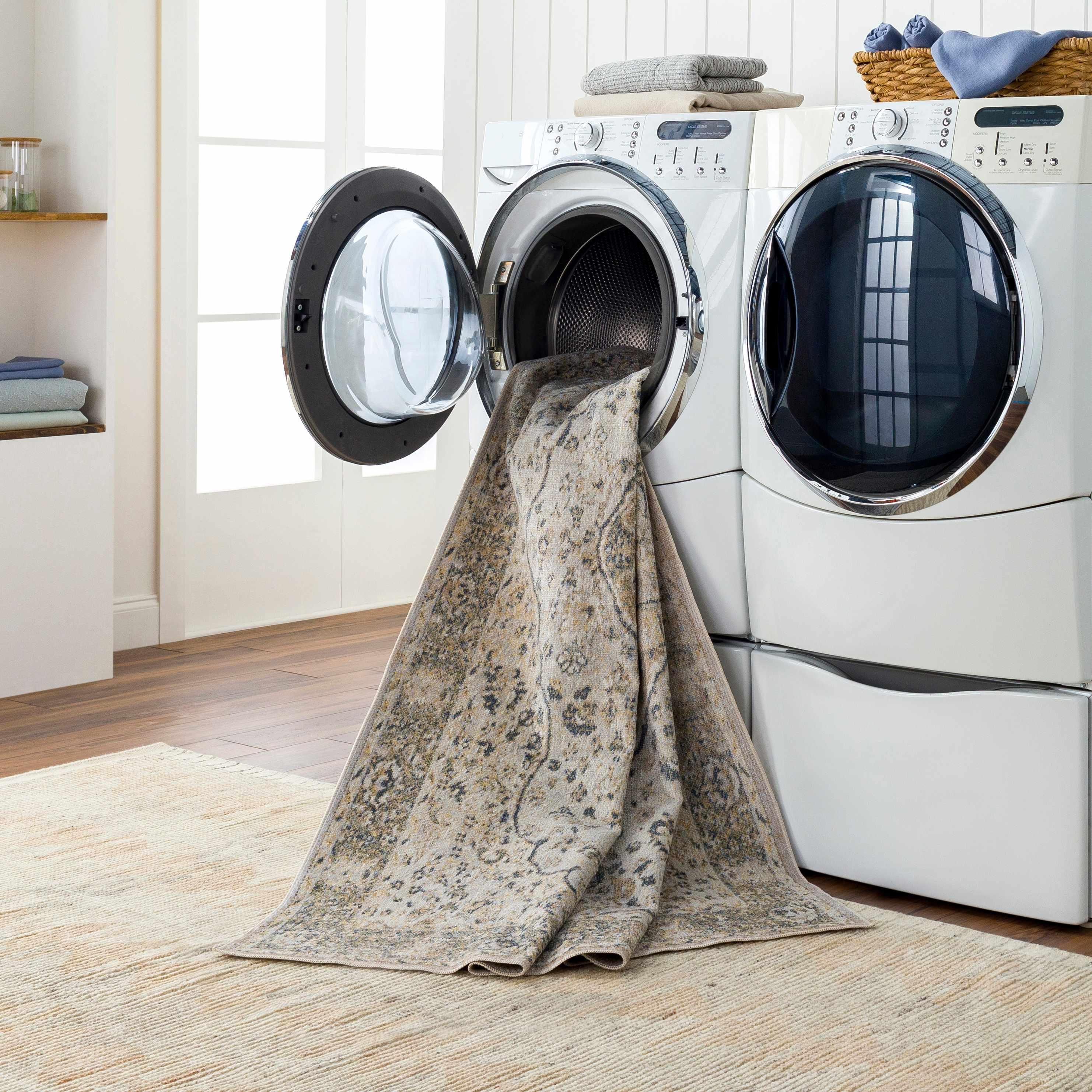 Cara Washable Area Rug Hauteloom