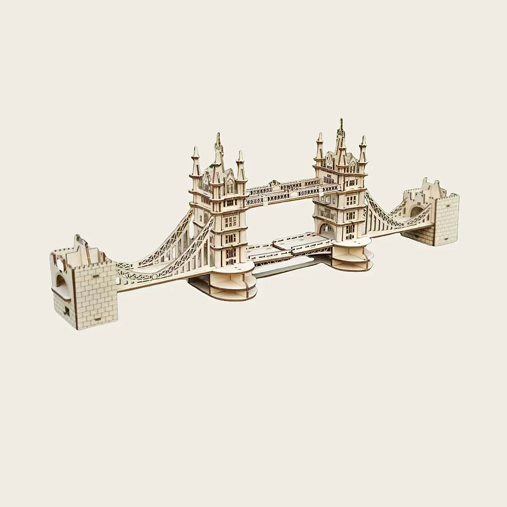 3D Model of The London Bridge, Made from Wood, DIY Puzzle Gift, Perfect for The Festive Season House Of Avana