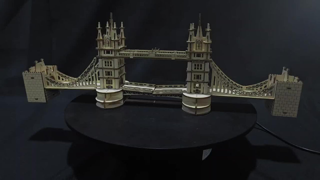 3D Model of The London Bridge, Made from Wood, DIY Puzzle Gift, Perfect for The Festive Season House Of Avana