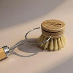 Long Handle Pot Brush With Replaceable Head Zero Waste Outlet