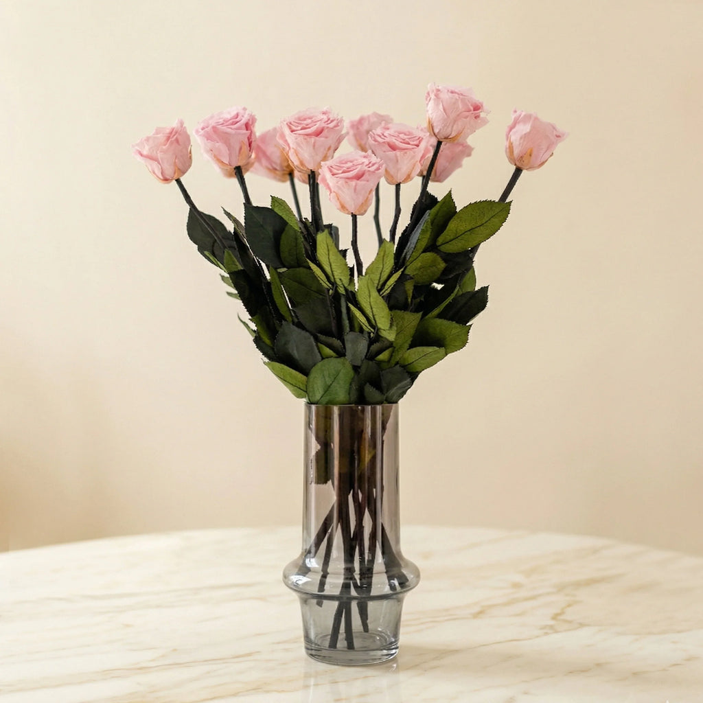 Long Stem Roses | Light Pink Roses