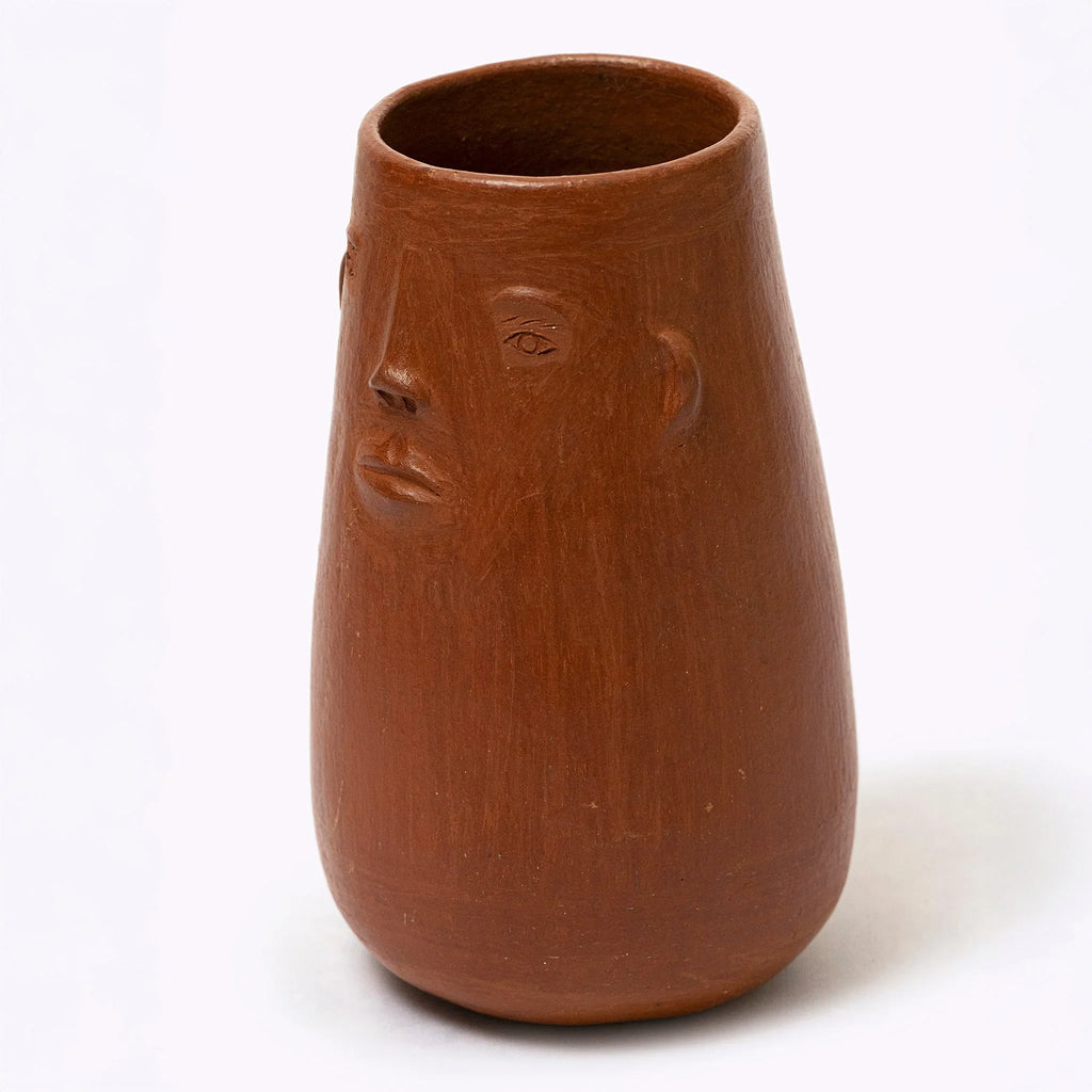 Los Rostros Flower Vase