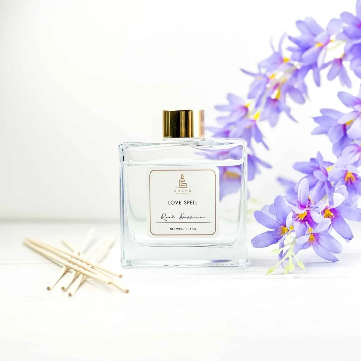 Love Spell Reed Diffuser Grand Candles LLC