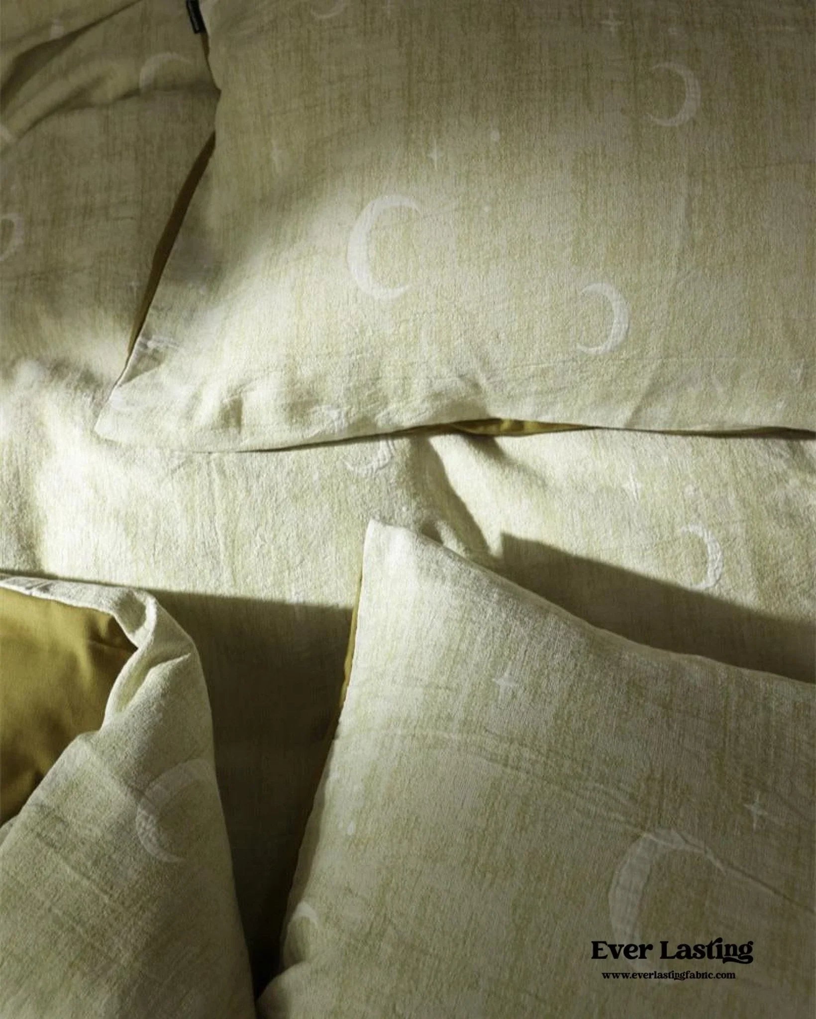 Lucien Silky Vintage Jacquard Bedding Set / Brown Ever Lasting