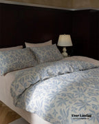 Lucien Silky Vintage Jacquard Bedding Set / Brown Ever Lasting