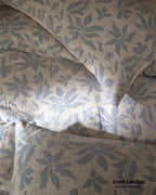 Lucien Silky Vintage Jacquard Bedding Set / Brown Ever Lasting