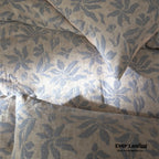 Lucien Silky Vintage Jacquard Bedding Set / Brown Ever Lasting