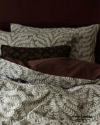 Lucien Silky Vintage Jacquard Bedding Set / Brown