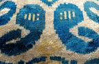 Luxurious 16x24 Handmade Ikat Silk Velvet Pillow with Premium Down Feather Insert By Canvello – Rich... - House Of Avana
