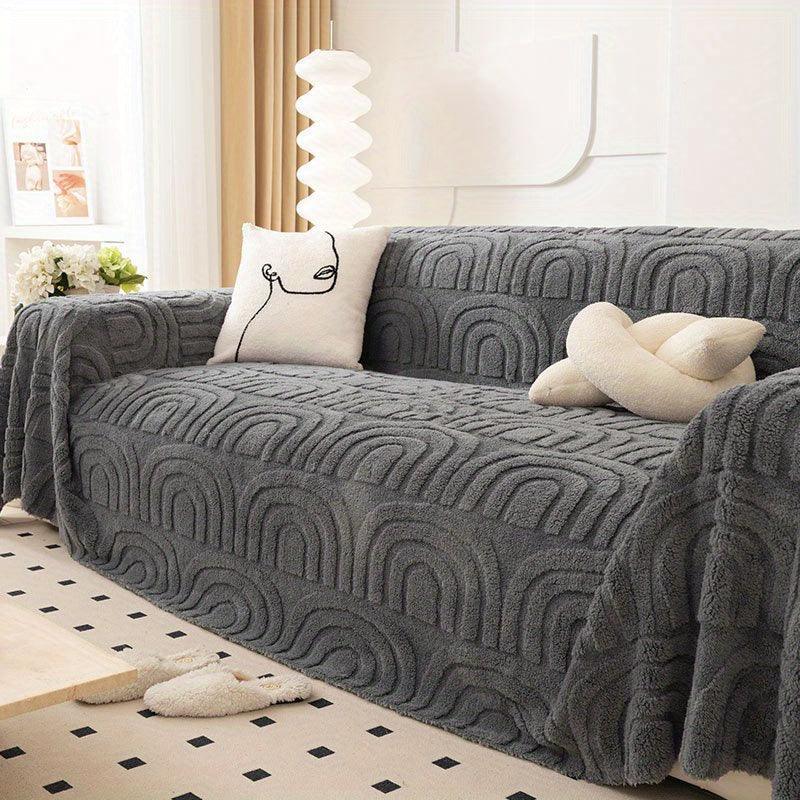 Luxurious Four Seasons Jacquard Slipcover | Waterproof Cover for Couch topspet