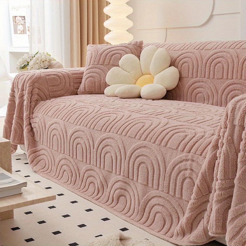 Luxurious Four Seasons Jacquard Slipcover | Waterproof Cover for Couch topspet