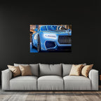 Luxury Car Neon Wall Art - UV Printed LED Plexiglass Sign for Garage, Man Cave & Showroom - Adjustable Light and Free Shipping Peony Atelier