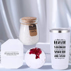 Women Men Inspirational Gifts 8pcs Basket for Women Men Her Friend Coworker Bestie Birthday Women Confirmation Encouragement Cheer up Bonus Good Luck Proud of You Tween Girl College Student Gifts Unique Christmas Stuff Coffee House Of Avana