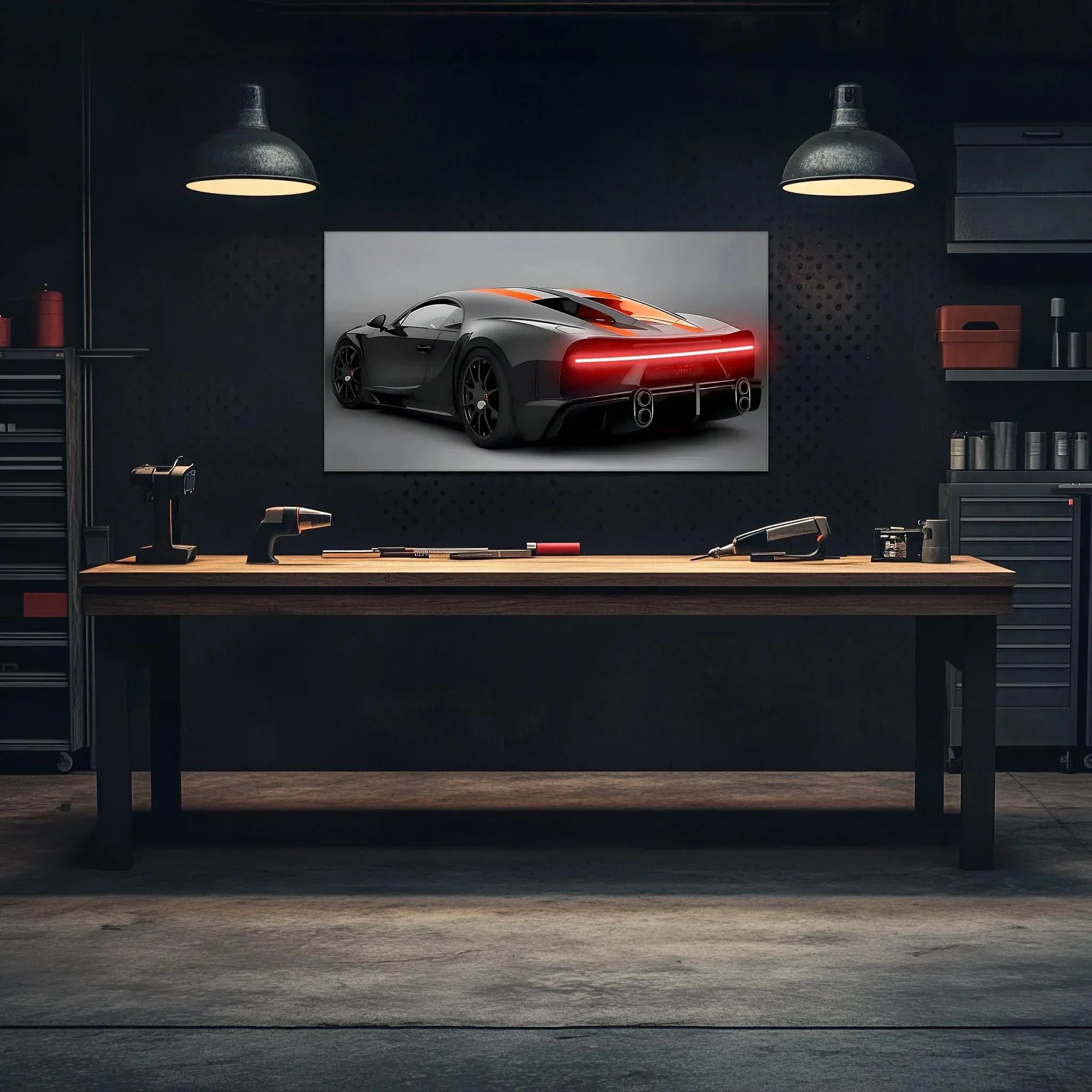 Luxury Sports Car Neon Wall Art – Large LED Garage Decor – Gift for Car Enthusiasts – Man Cave Wall Sign – Free Shipping & Returns Peony Atelier