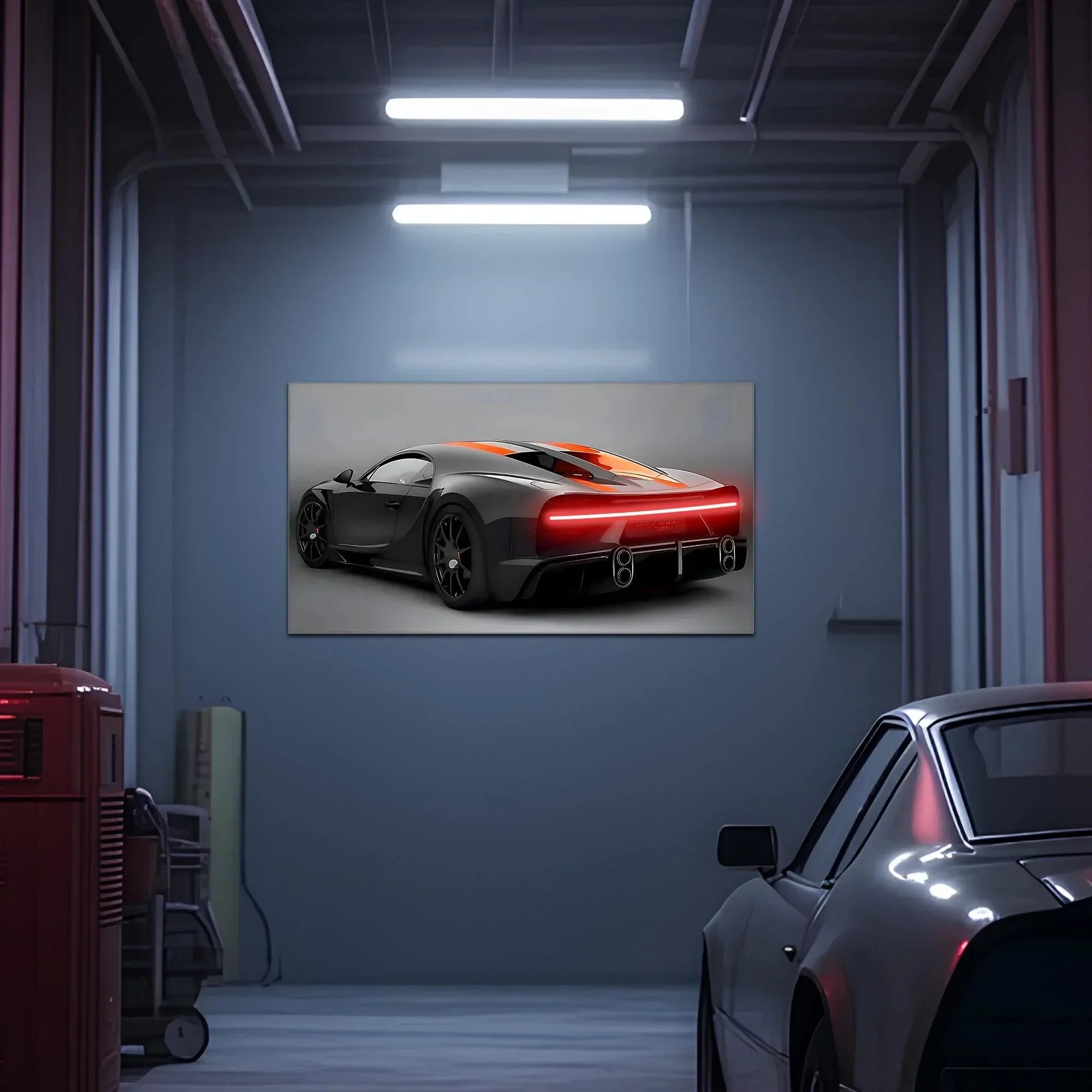 Luxury Sports Car Neon Wall Art – Large LED Garage Decor – Gift for Car Enthusiasts – Man Cave Wall Sign – Free Shipping & Returns Peony Atelier