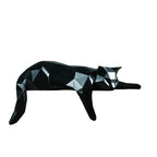 Geometric Lying Cat Figurine - House Of Avana