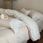 Maeve Floral Double Gauze Bedding Set / Pink Ever Lasting
