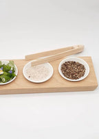 Magnetic Wooden Toast & Garnish Tongs Kanju Interiors