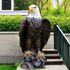24.5in Huge Eagle Statue, Garden Patio Ornament For Garden, Porch House Of Avana
