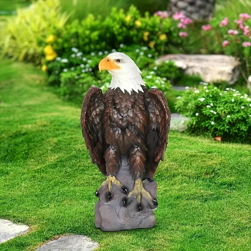 24.5in Huge Eagle Statue, Garden Patio Ornament For Garden, Porch House Of Avana