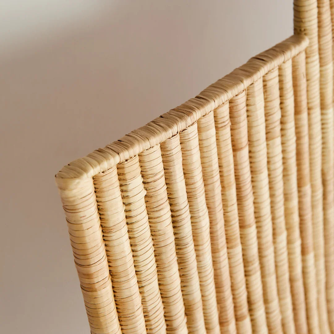 Maravi Natural Palm Leaves Woven Wall Art Kanju Interiors