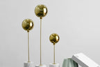 Marble Base Statue - Gold Balloon Sculpture, detail shot - House Of Avana