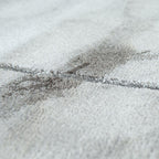 Marble Patten Area Rug in Gold Cream for Living Room with Contour Cut RugYourHome