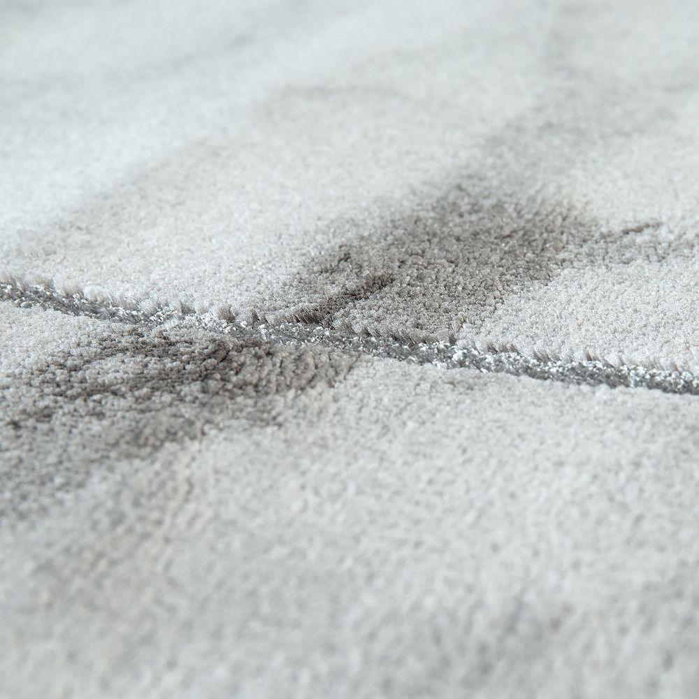 Marble Patten Area Rug in Gold Cream for Living Room with Contour Cut RugYourHome