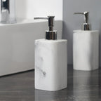 Marble-Patterned Lotion Bottle And Dispensing Bottle House Of Avana