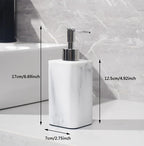 Marble-Patterned Lotion Bottle And Dispensing Bottle House Of Avana