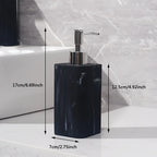 Marble-Patterned Lotion Bottle And Dispensing Bottle House Of Avana