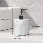 Marble-Patterned Lotion Bottle And Dispensing Bottle House Of Avana