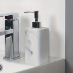 Marble-Patterned Lotion Bottle And Dispensing Bottle House Of Avana