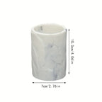 Marble-Patterned Mouthwash Cup, Home Toothbrush Holder, Couple'S Mouthwash Cup for The Bathroom House Of Avana
