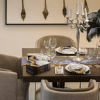 White marble print disposable hand towels, absorbent paper - House of Avana