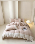 Margaux Lace Double Gauze Bedding Set / Sage Green Ever Lasting