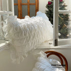 Marshmallow Puff Ruffle Bedding Set / Yellow Ever Lasting