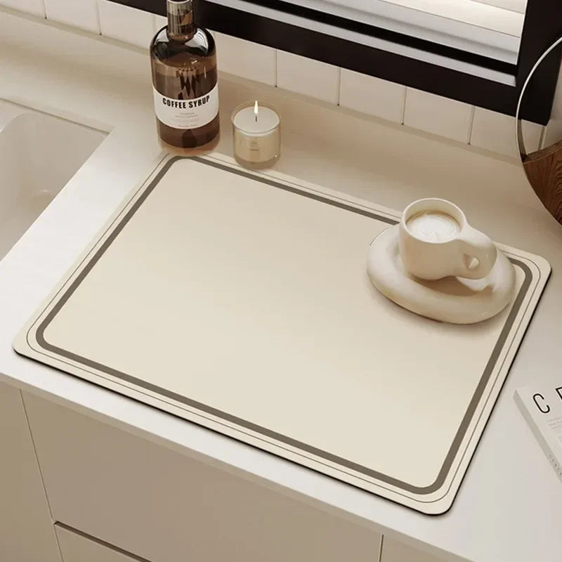 Mat - Non-slip Quick-drying Rectangular