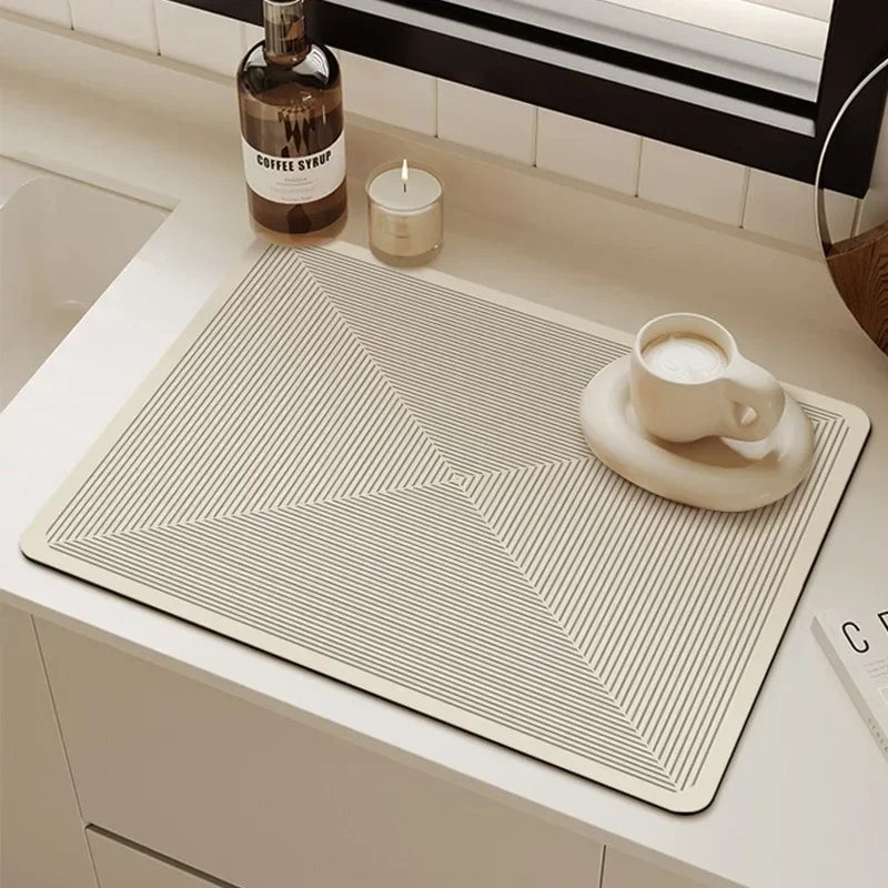 Mat - Non-slip Quick-drying Rectangular