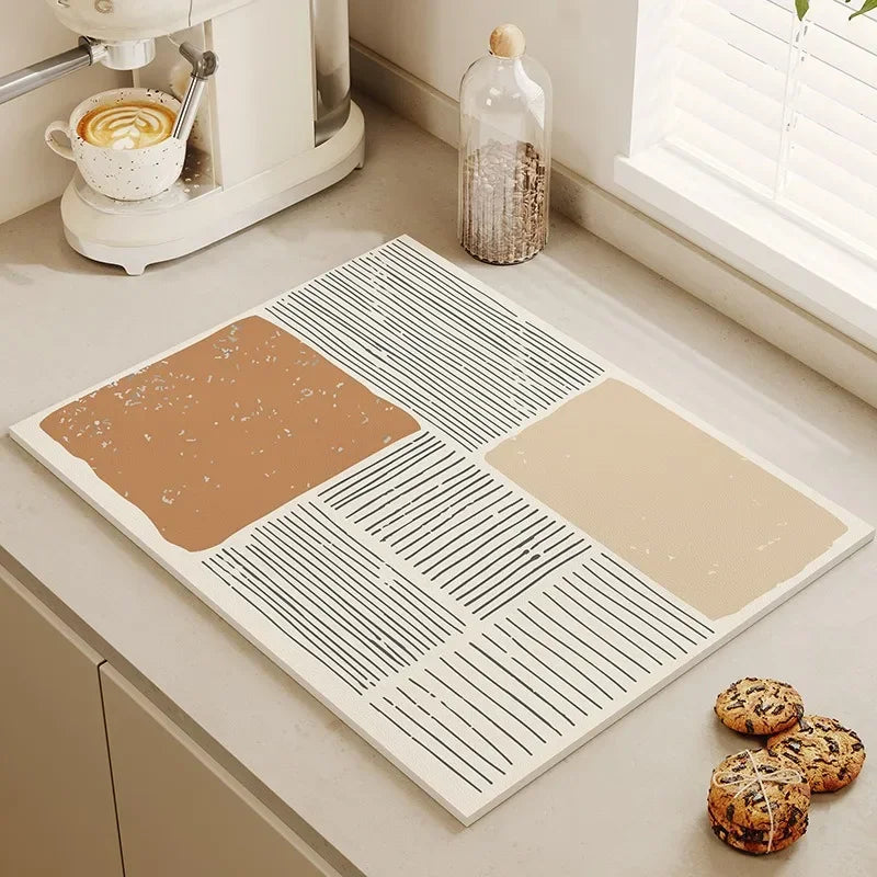 Mat - Non-slip Quick-drying Rectangular