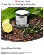 Mediterranean Garden: Sun-Drenched Wanderings Candle Gift Set Fernweh Editions