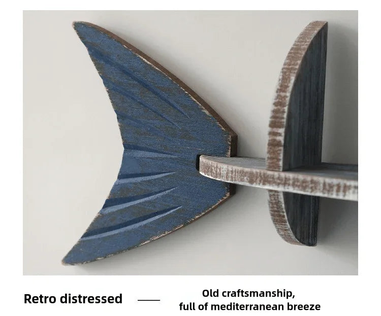 Mediterranean Style Shelf, Minimalist Nordic Style, Wall-Mounted Wooden Fishbone Shelf, Cafe Living Room Decoration, Wall-Mounted Shelf Bookcase, Suitable For Various Room Scenarios, Practical Rose, Housewarming Festival Gift House Of Avana