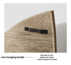 Mediterranean Style Shelf, Minimalist Nordic Style, Wall-Mounted Wooden Fishbone Shelf, Cafe Living Room Decoration, Wall-Mounted Shelf Bookcase, Suitable For Various Room Scenarios, Practical Rose, Housewarming Festival Gift House Of Avana