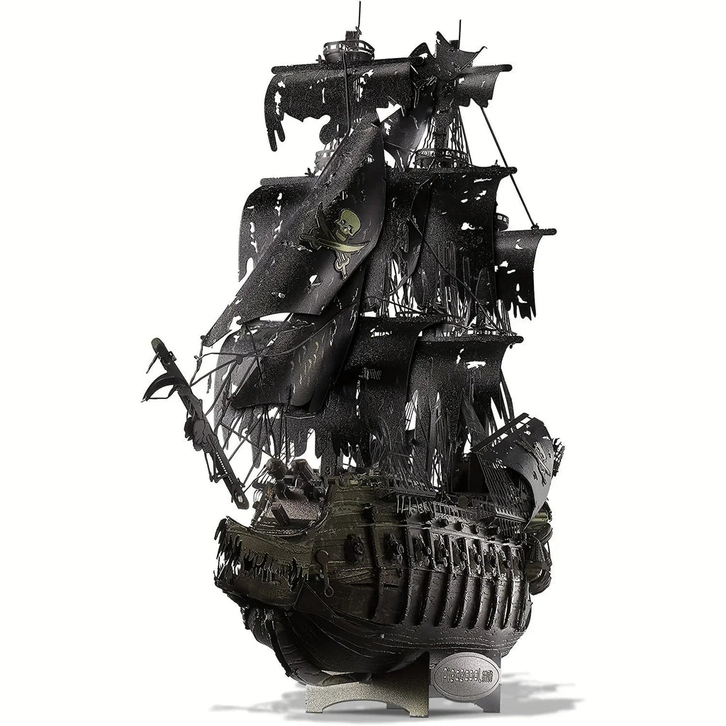 Adult Metal 3D Puzzle, Flying Dutchman Pirate Ship Model Kit, 3D Ship Model Building Kit, DIY Craft Kit, Suitable for Family Time, Difficult 3D Puzzle, Exquisite Birthday Gift House Of Avana [[SKU:HOA-XMS-406-A]]