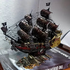 Adult Metal 3D Puzzle, Flying Dutchman Pirate Ship Model Kit, 3D Ship Model Building Kit, DIY Craft Kit, Suitable for Family Time, Difficult 3D Puzzle, Exquisite Birthday Gift House Of Avana [[SKU:HOA-XMS-406]]