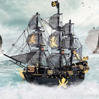 Adult Metal 3D Puzzle, Flying Dutchman Pirate Ship Model Kit, 3D Ship Model Building Kit, DIY Craft Kit, Suitable for Family Time, Difficult 3D Puzzle, Exquisite Birthday Gift House Of Avana [[SKU:HOA-XMS-406]]
