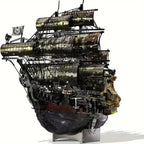 Adult Metal 3D Puzzle, Flying Dutchman Pirate Ship Model Kit, 3D Ship Model Building Kit, DIY Craft Kit, Suitable for Family Time, Difficult 3D Puzzle, Exquisite Birthday Gift House Of Avana [[SKU:HOA-XMS-406]]